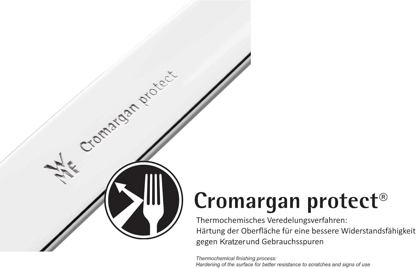 WMF Corvo Besteck Set 12 Personen, 66 Teilig, 60 Teile Mit Servierbesteck, Hohheftmesser, Cromargan Protect Mattiert, Kratzbeständig, Spülmaschinenfest Kitchen Naty Shop