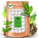 YC Yang Chai Sencha Té Verde BIO 250G - Té japonés a granel con sabor a bergamota - Té verde japonés original "Dinastía Sencha" procedente de cultivo ecológico controlado