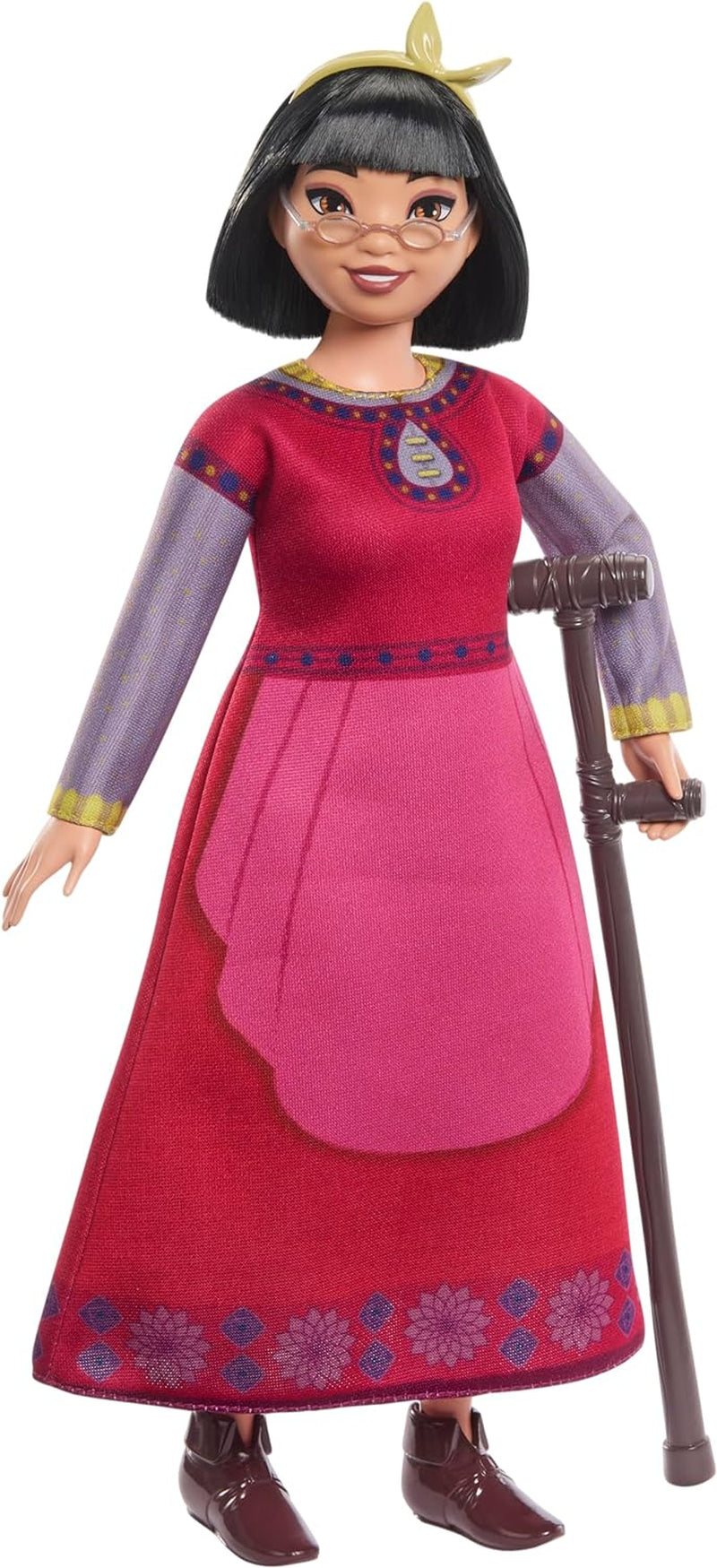 Mattel Disney Wish Dahlia of Rosas Muñeca y accesorios, muñeca de moda articulada, HPX24