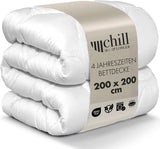 Edredón 4 Estaciones 135X200 - Edredón 2 en 1 para todas las estaciones 135X200 - Edredón transpirable, lavable y vegano - Edredón dúo con banda confort para dormir - Relleno 500G y 700G Naty Shop Edredones y edredones 200 X 200 Cm