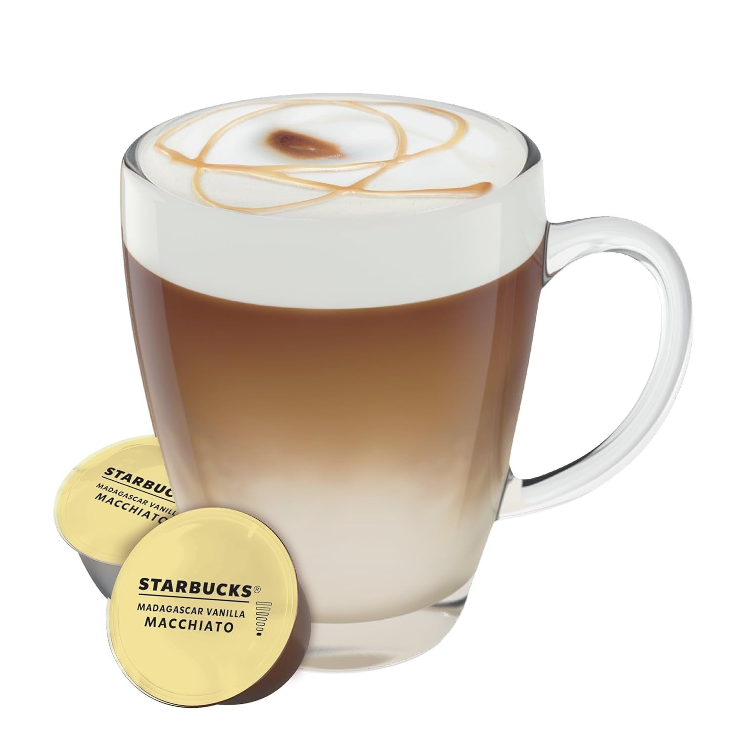 STARBUCKS Vanilla Macchiato de Nescafé Dolce Gusto Kaffeekapseln 6 x 12 (72 Kapseln)