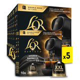 L'OR Barista Kaffeekapseln Ristretto, exclusivo para L'OR Barista Maschinen, paquete de 5, 5 x 10 Kapseln