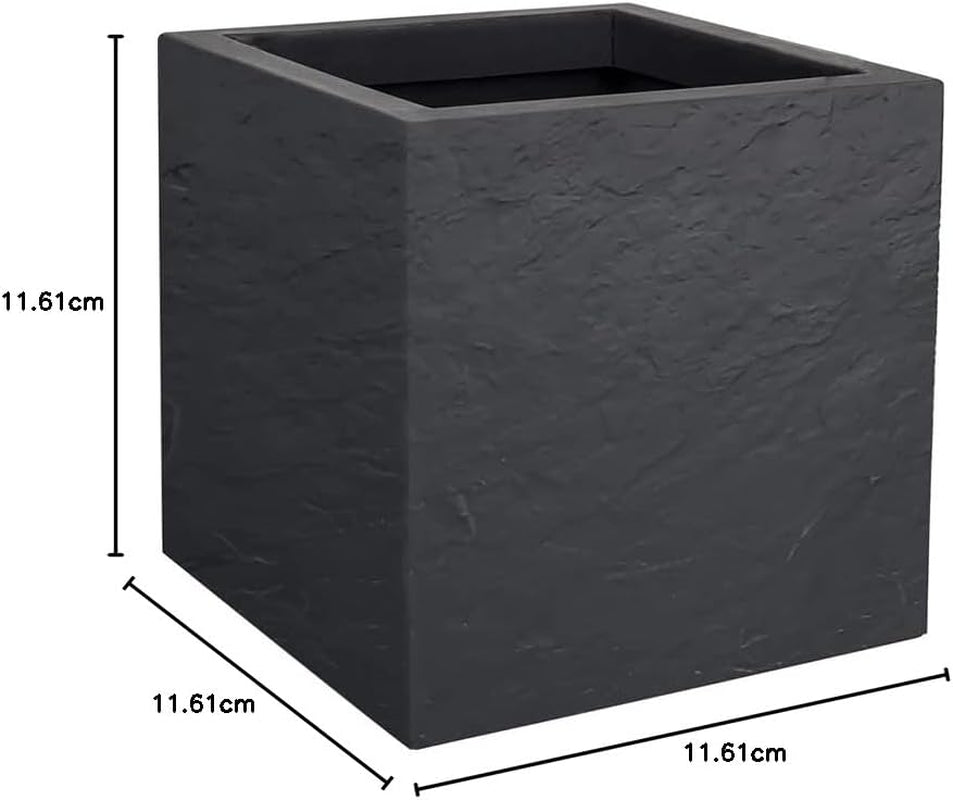 Maceta gris antracita 30 cm