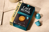Café Royal Espresso Decaffeinato – Cápsulas de café compatibles con Nespresso®, 100% Arábica, Intensität 6/12, Rainforest Alliance, descafeinado, 36 cápsulas