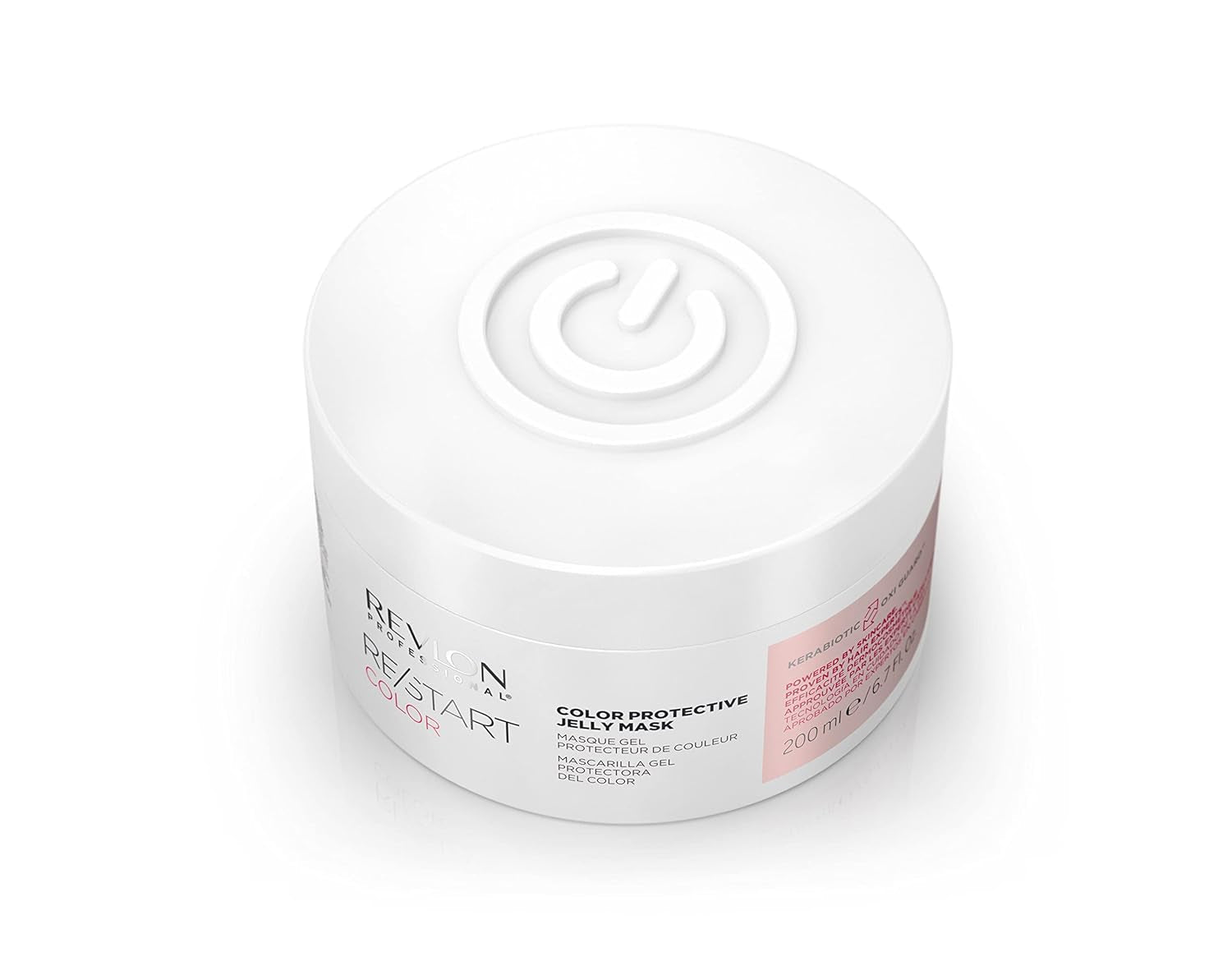 RE/START Color Protective Jelly Mask 500ml Mascarilla capilar potenciadora del color Tratamiento capilar Hidrata y protege contra la decoloración del cabello Mascarilla con extracto natural de Acai Mascarilla capilar Naty Shop