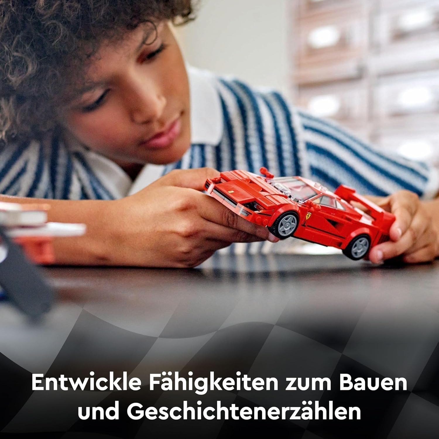 LEGO Speed Champions Superdeportivo Ferrari F40, set de juego con coche de juguete para construir y conductor con una minifigura, set de construcción de colección para niños, regalo para niños y niñas 76934 Juegos de construcción Besuche den LEGO-Store