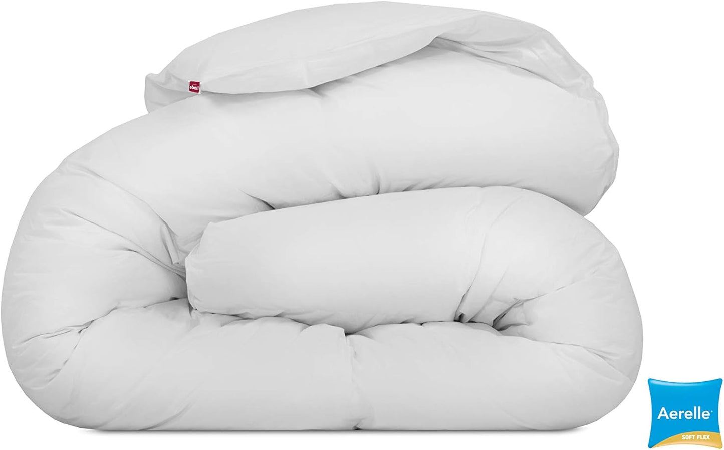 Edredón Soft Flex, poliéster, blanco, 240 X 260 cm Edredones y edredones Naty Shop