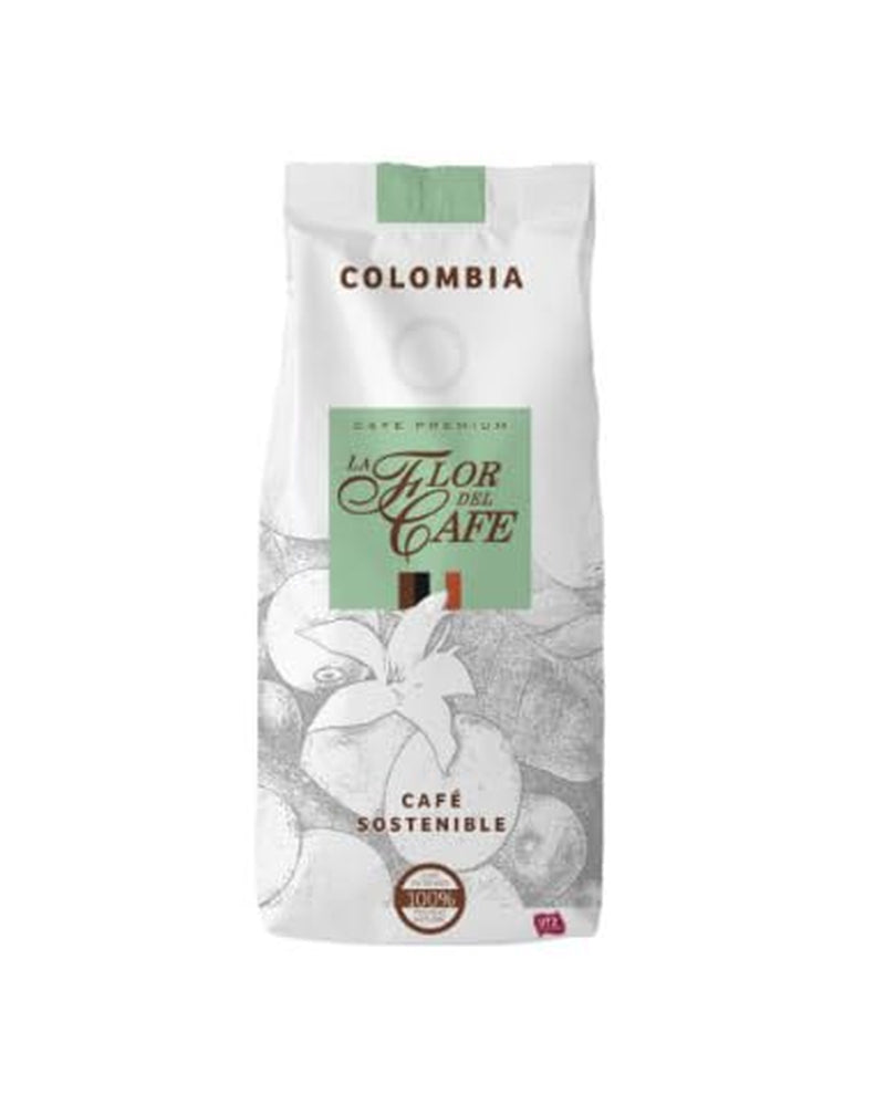 Café colombiano en grano, 100% Arábica, certificado UTZ, agricultura sustentable, aroma intenso, económico paquete de 10 piezas