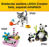 LEGO Creator Máquina de escribir 3 en 1 con flores - juguete convertible en modelo Keytar o en maceta con libreta y bolígrafo - set de construcción - regalo para niñas y niños a partir de 8 años 31169 Juegos de construcción Besuche den LEGO-Store