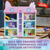 Lego 10788 Casa de Muñecas de Gabby, Juego de Juguetes, 8 Habitaciones y 4 Pisos Casa de Muñecas de Gabby con Figuras y Accesorios de Pandi, Suricata y Kuchi, Regalo para Niñas, Niños y Niños de 4 Años Juegos de Construcción Besuche den LEGO-Store