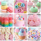 Colorante alimentario en gel negro - 40 g de colorante alimentario a base de gel, colorante alimentario sin azúcar, altamente concentrado, para hornear pasteles, macarrones, glaseado, fondant, galletas, donuts