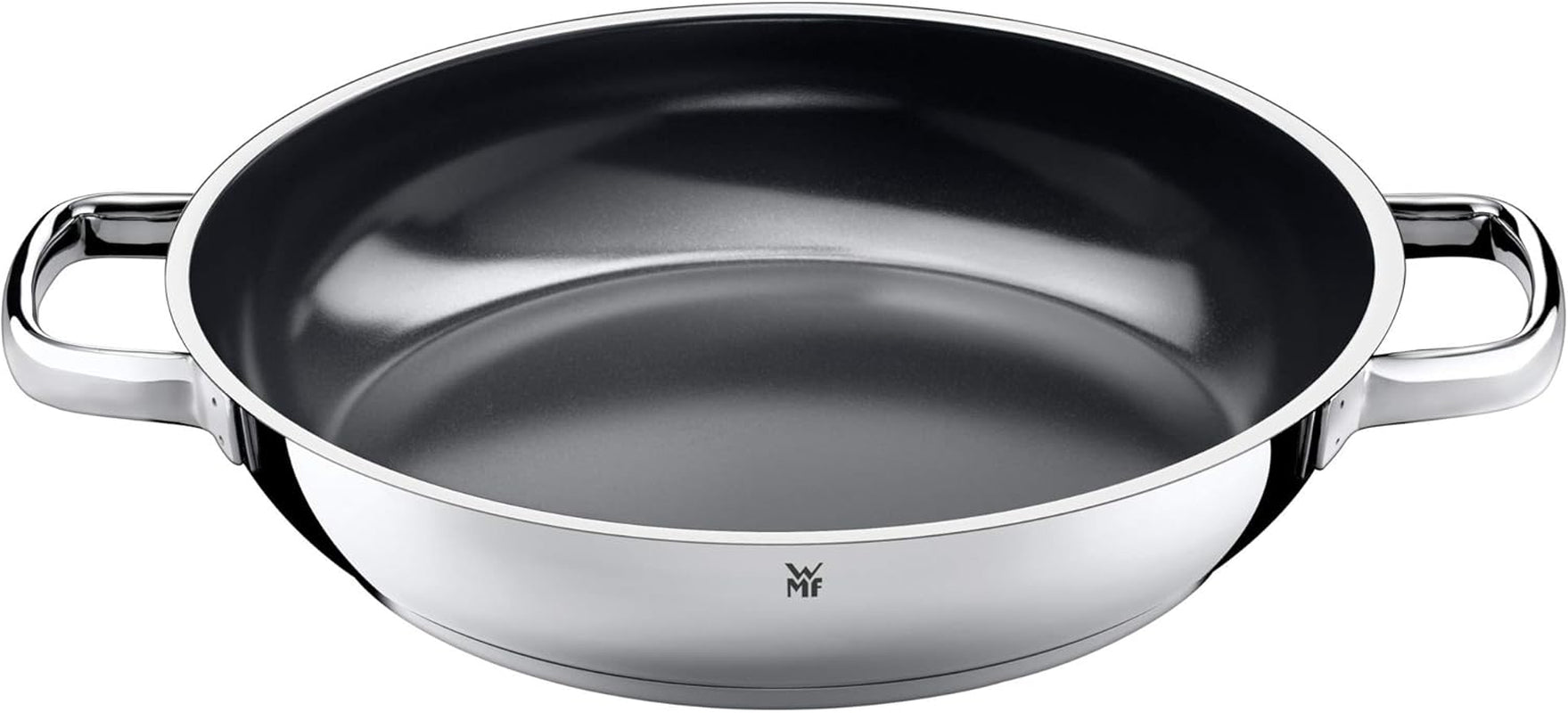 Sartén para servir/asar WMF Durado 28 cm, inducción, acero inoxidable con revestimiento Cromargan, revestimiento cerámico, apta para horno Ollas y sartenes Naty Shop Default Title