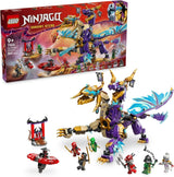 LEGO NINJAGO Lightbow Dragon - juguete con 8 minifiguras y una rueda de Spinjitzu - juguete de construcción ninja interactivo para niños y niñas mayores de 9 años - idea de regalo para fans 71836 Juegos de construcción Besuche den LEGO-Store Default title