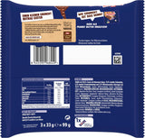 Nestlé Milk Bar Barrita de cereales con chocolate con leche crujiente, paquete de 9 (3 x 33 g cada una)