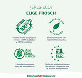 Líquido para aclarar las manos, desengrasar y proteger la piel, testado dermatológicamente, 10 x 750 ml Naty Shop