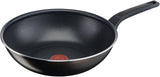 Tefal Easy Cook & Clean, revestimiento antiadherente, indicador de temperatura, no recomendado para inducción Ollas y sartenes Sartén Wok Naty Shop 28 Cm