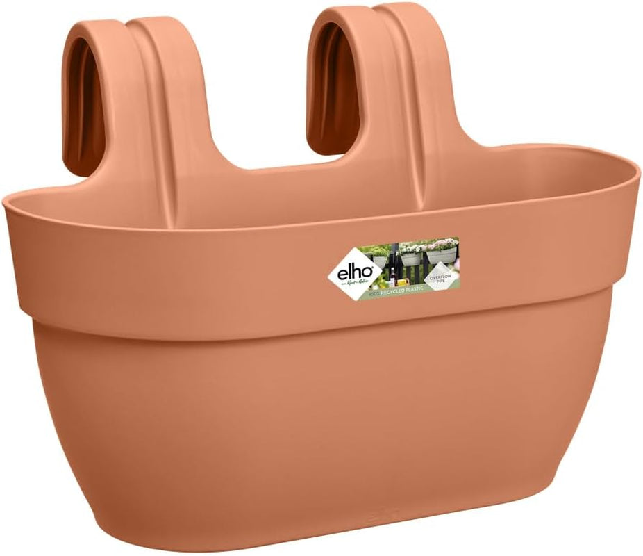 elho Vibia Campana Easy Hanger M 36 - Maceta para balcón y exterior - Ø 36,0 x H 26,5 cm - Negro/Antracita