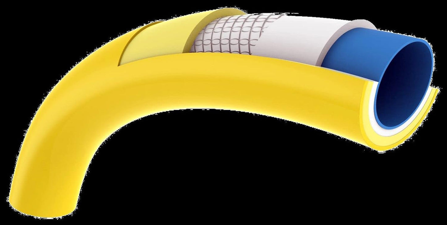 HOZELOCK - Manguera Super Tricoflex Ultimate Ø 12,5 mm (1/2") 30 m: manguera de jardín ligera, robusta y dimensionalmente estable con tecnologías "TNT Non Torsion" y "Soft&Flex", 40% PVC reciclado [116774]