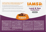 IAMS Delights Comida húmeda para gatos mayores - Multi-pack con pollo y pescado en salsa, comida húmeda de alta calidad para gatos mayores de 7 años, 12 x 85g