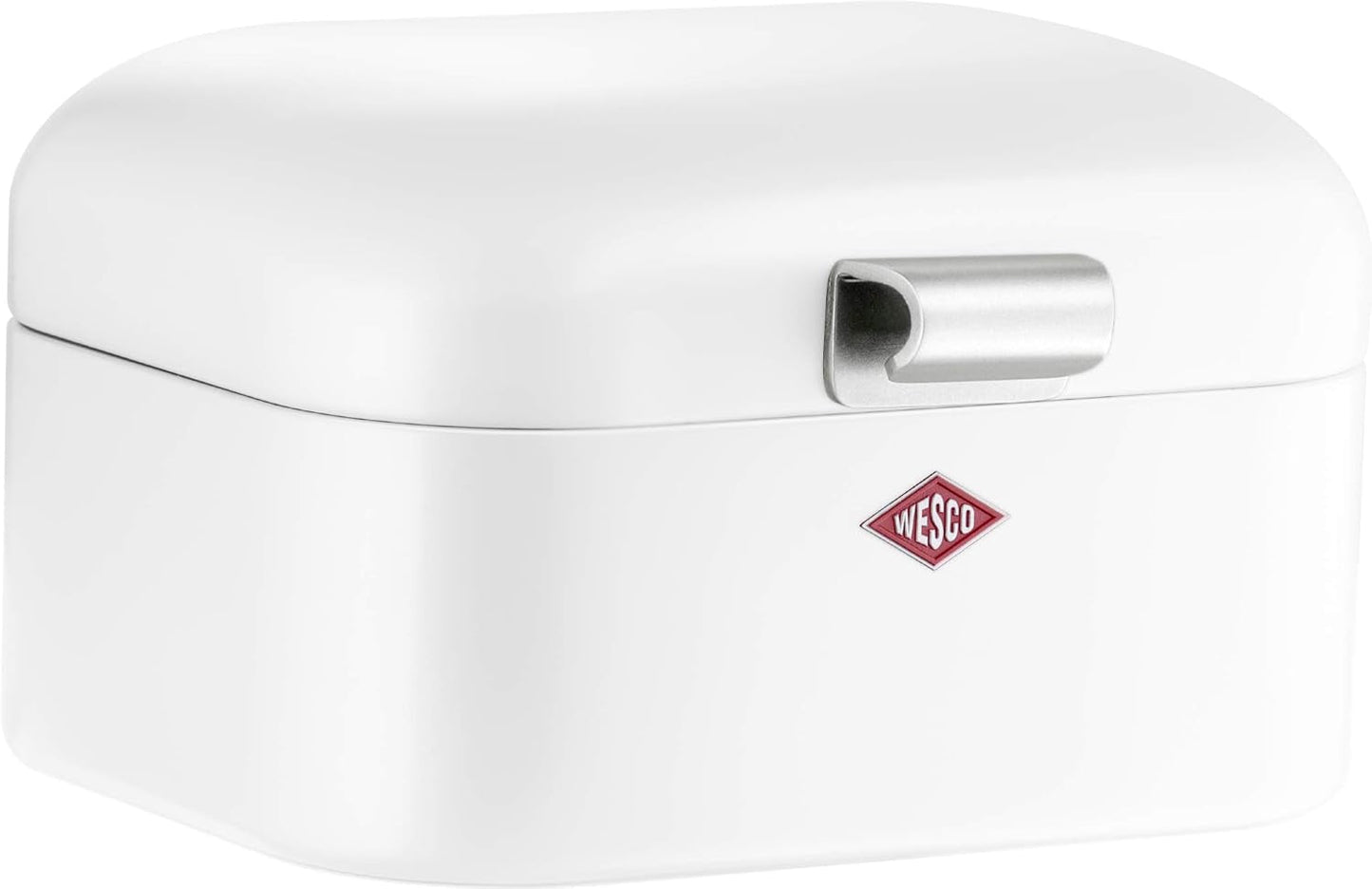 Wesco 235 001 Panera Mini Grandy 17 x 18 x 12 cm (largo/ancho/alto) rosa, acero inoxidable Cajas para almacenar alimentos Naty Shop Blanco