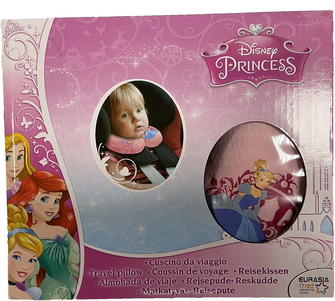 Almohada de viaje para bebé Disney princesas Almohadas de viaje Naty Shop