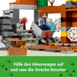 LEGO Minecraft Badlands Mine Videojuego Juego de juguetes de minería para niños y niñas a partir de 8 años Divertido juego de aventuras con ladrillos de construcción Regalo de cumpleaños 21263 Juegos de construcción Besuche den LEGO-Store