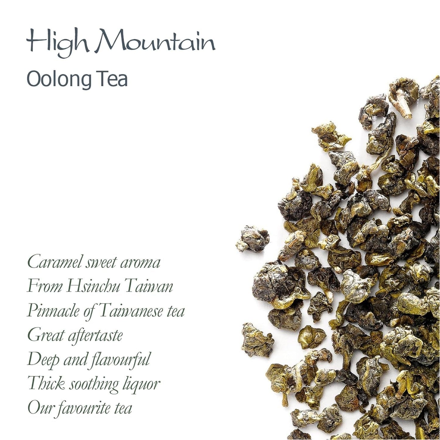 Té Tie Guan Yin Oolong - Té de hojas sueltas Formosa de Taiwán - Té largo Wu de Taiwán - Té azul - Té Olongh Té Ti Kuan Yin Olong Té Olong Té azul Té Ti Té Tieguanyin Té Taiwán