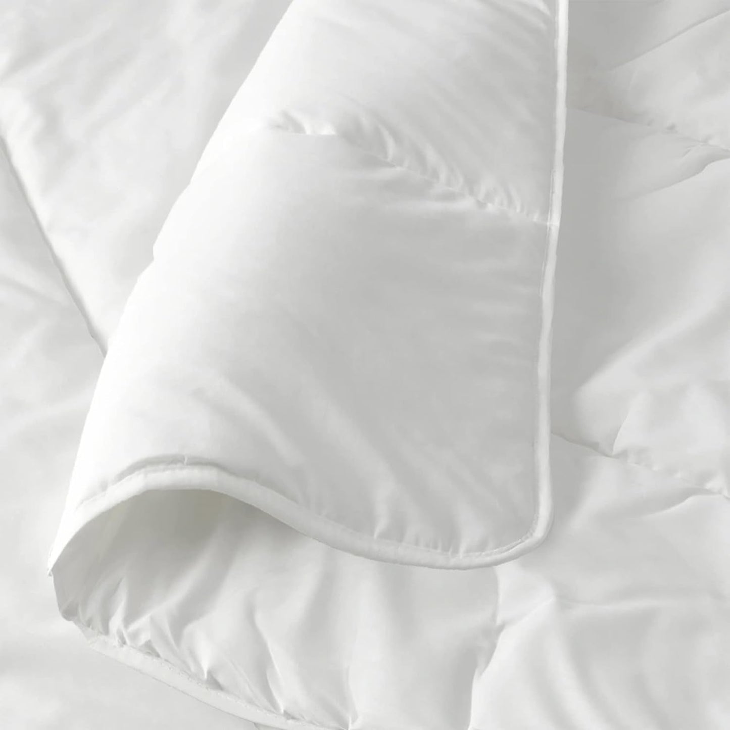 Ropa de Cama Italiana Edredón Invierno Prestige Blanco, 100% Microfibra, Matrimonial, 250X200Cm Edredones y Edredones Naty Shop