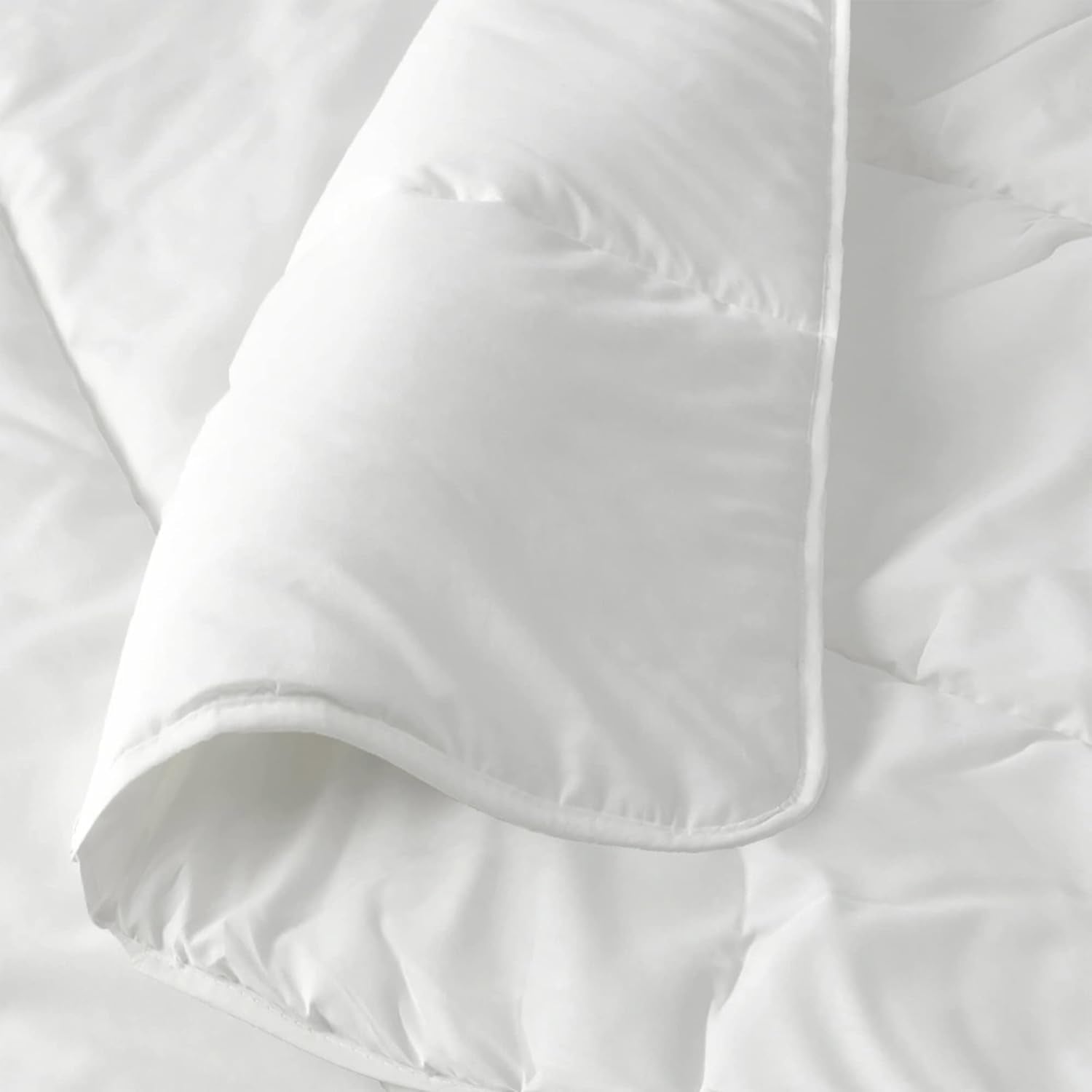 Ropa de Cama Italiana Edredón Invierno Prestige Blanco, 100% Microfibra, Matrimonial, 250X200Cm Edredones y Edredones Naty Shop