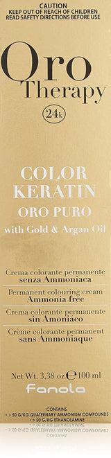Fanola Oro Therapy Color Keratin 5.0 100ml Tinte para el cabello Naty Shop 5 Castaño claro