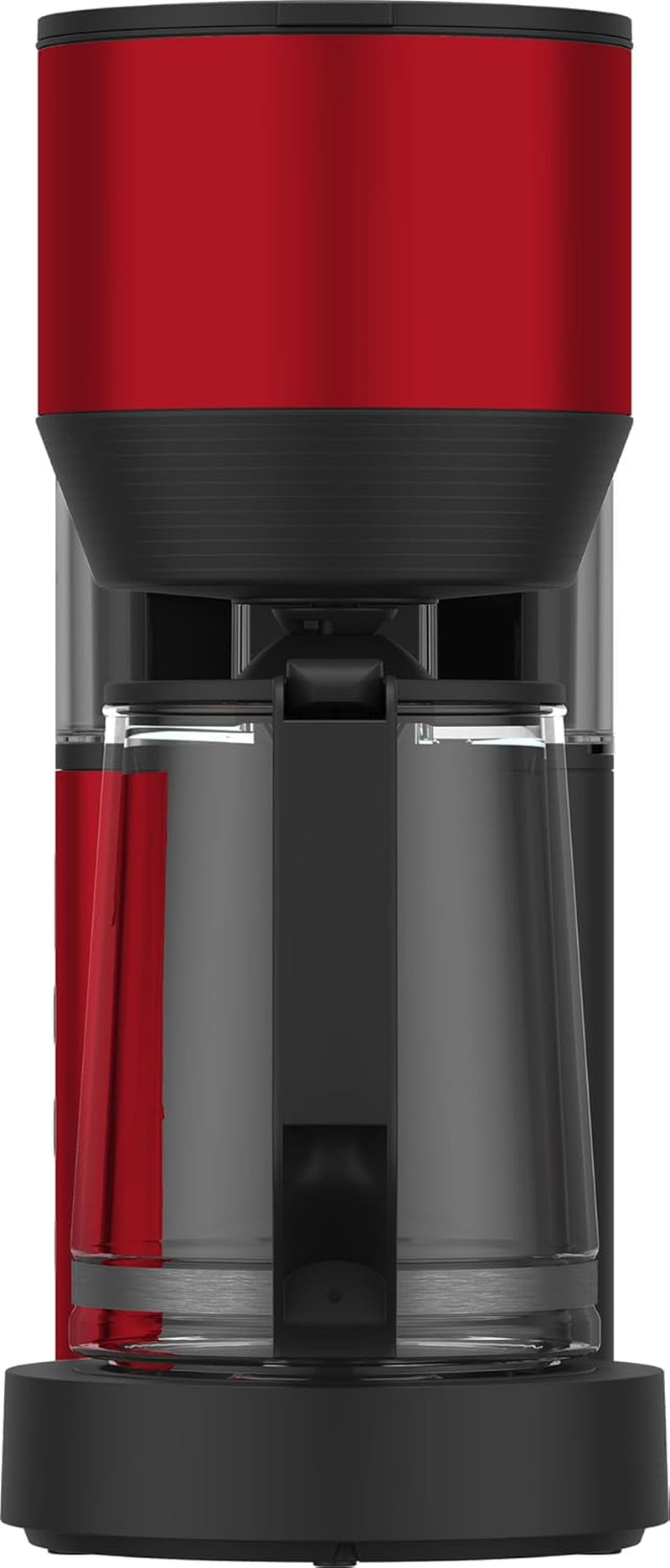 Cafetera espresso digital con filtro GRUNDIG KM8440, roja, 1000 W, 1,25 litros