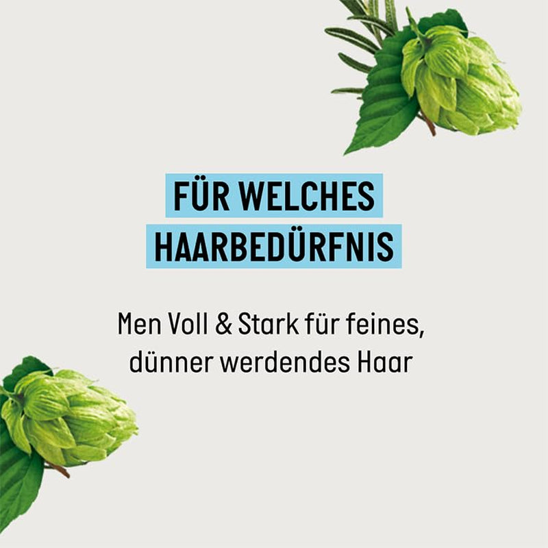 Guhl Men Full & Strong Champú - Tipo de cabello: Fino, fino, normal Guhl Ducha y Baño