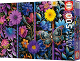 Educa - Puzzle de 500 piezas para adultos | Bada Bloom. Dimensiones: 48 X 34 cm. Incluye pegamento para rompecabezas Fixpuzzle. Durante 11 años (19909) Puzzle Naty Shop