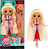 Jajaja ¡Sorpresa! Muñeca de moda OMG - Artículo de regalo - Con muchas sorpresas, incluyendo moda intercambiable y accesorios fabulosos - Ideal para niños de 4 años en adelante, rosa