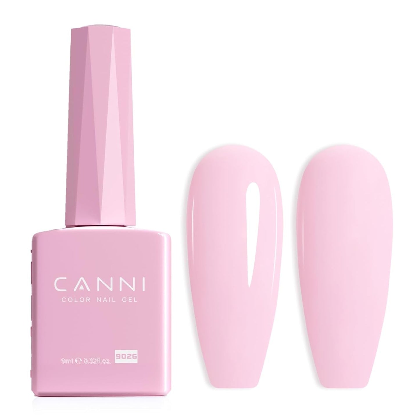CANNI esmalte de uñas en gel, semipermanente, morado oscuro, esmalte de uñas, gel UV, remojo, manicura