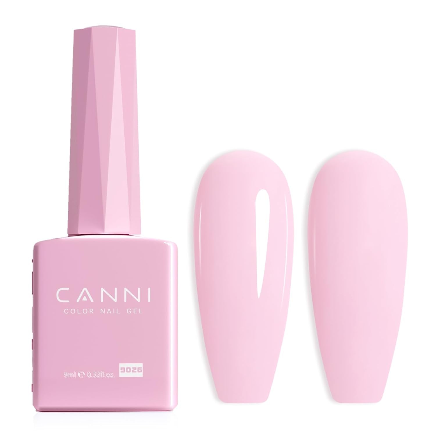 CANNI esmalte de uñas en gel, semipermanente, morado oscuro, esmalte de uñas, gel UV, remojo, manicura