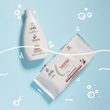 Bionike Triderm Baby Toallitas Húmedas para Pieles Secas y Sensibles Efecto Calmante y Reafirmante Protege e Hidrata 72 Toallitas