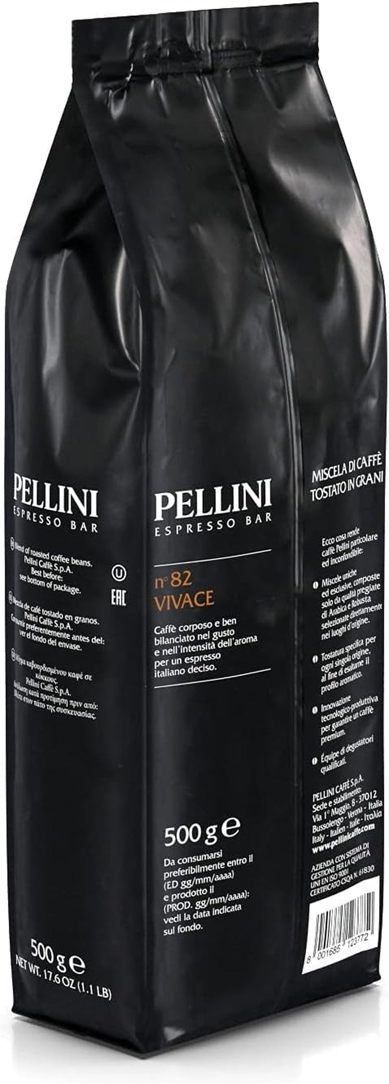 pellini N°82 Vivace Café en Grano 500 g