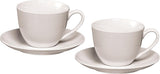 Juego de capuchino Ritzenhoff & Breker Bianco, 4 piezas, 300 ml