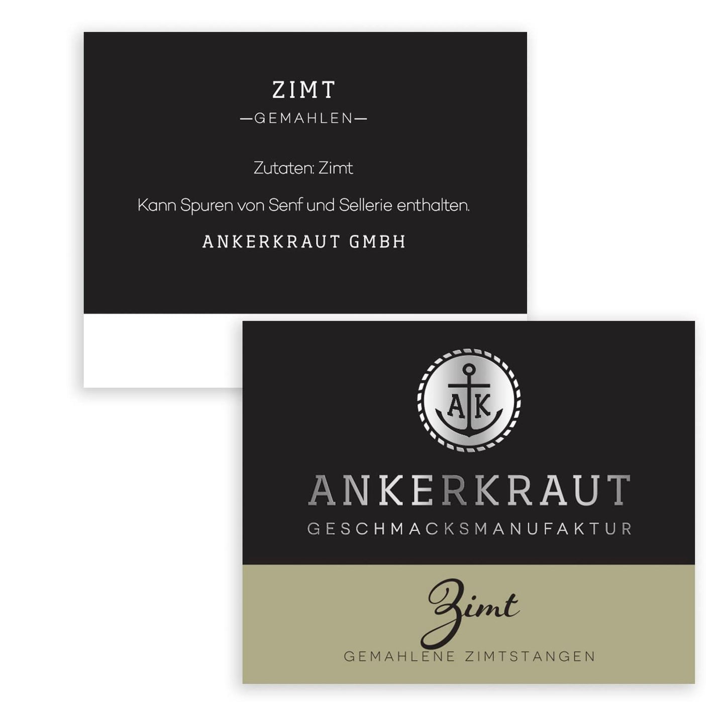 Ankerkraut Zimt, gemahlen, 75g en Korkenglas