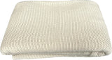 Family Bedding Manta Celular Rosa para Cama Doble, Algodón, Colcha Grande Reversible, Manta Celular Tradicional, Ligera, Térmica, Suave, Edredones y Edredones de 230 X 230 Cm Naty Shop Color Crema 230X230Cm