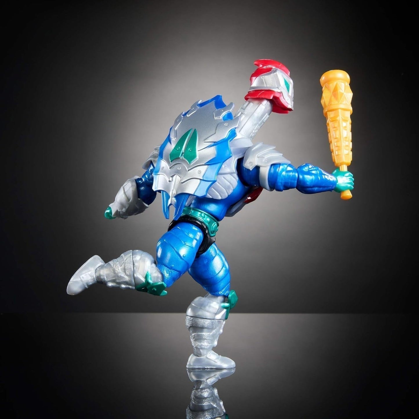 Masters of the Universe Origins Turtles of Grayskull Mekaneck Reptile Wars Figura de acción móvil, Teenage Mutant Ninja y MOTU Crossover Hero Toy, JBN00, [Multicolor] Figuras de acción Naty Shop