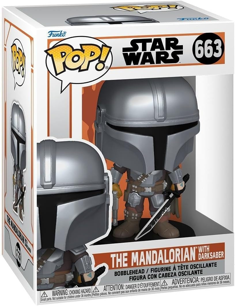 ¡Funko Pop! Vinilo: Star Wars: The Mandalorian S9 - Figura coleccionable en vinilo - Idea de regalo - Mercancía oficial - Juguete para niños y adultos - Fanáticos de la televisión - Figura modelo para coleccionistas y exhibidores Figuras de acción Naty Shop Título predeterminado