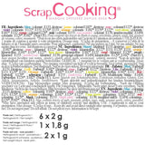 Scrapcooking - Juego de 9 colorantes alimentarios en polvo - Azul, Amarillo, Rosa, Púrpura, Naranja, Verde lima, Rojo, Rosa empolvado, Negro - Colorante en polvo comestible para tartas, muffins, macarons - 4270
