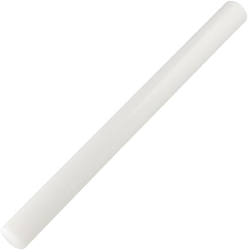 FMprofessional 21575 Varilla con ruedas, acero inoxidable, blanco, 50 x 50 x 20 cm