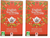 ETS - Té Negro Chai, Naturland BIO, 20 Bolsitas de Té (Pack de 2)