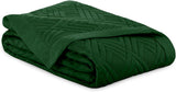 Ameliahome Colcha 170X210 Cm Colcha De Doble Cara Acolchado Ultrasónico Poliéster Ophelia Camas Y Mantas Verde Oscuro Besuche den AmeliaHome-Store