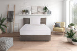 Almohada de plumón Traumnacht Comfort con relleno de plumón de alta calidad y funda resistente a las pelusas, 100% algodón, certificado Oeko-Tex, 80 x 80 cm, fabricada según el estándar de calidad alemán Almohadas estándar Naty Shop