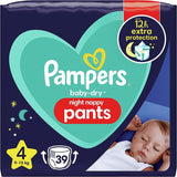 Pañales Pampers 81657566 Baby-Dry Pants, blanco