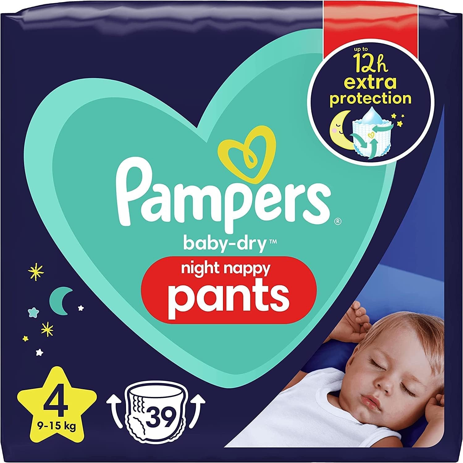 Pañales Pampers 81657566 Baby-Dry Pants, blanco